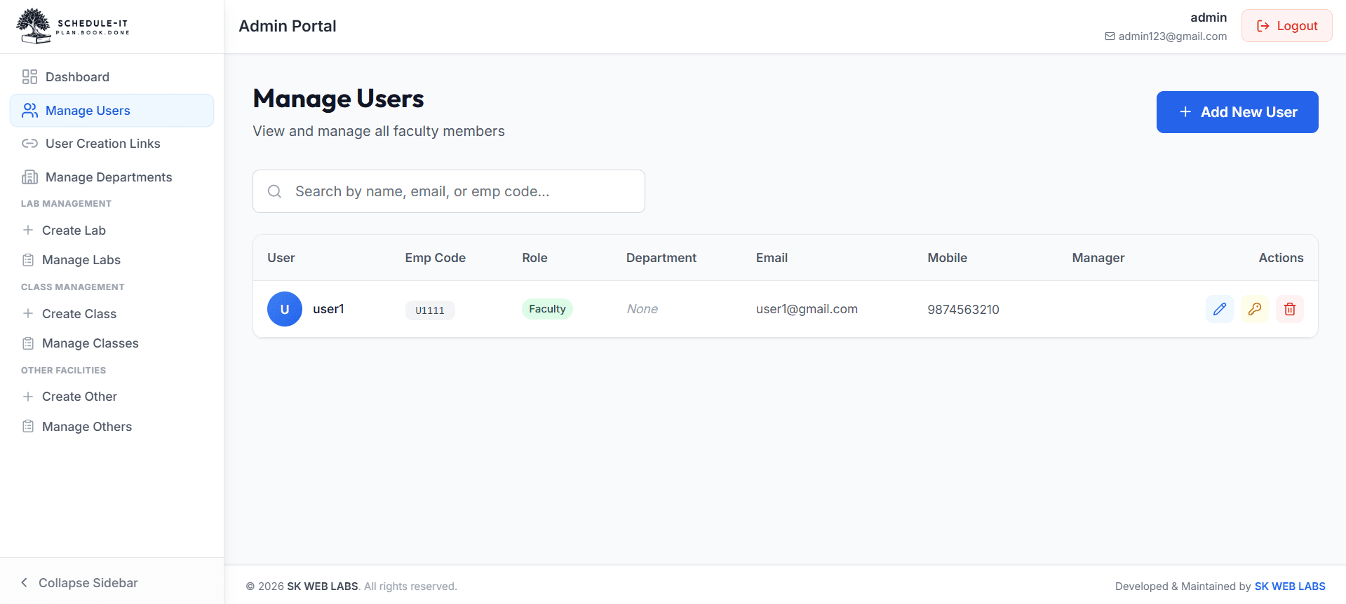 Navigate to User Management